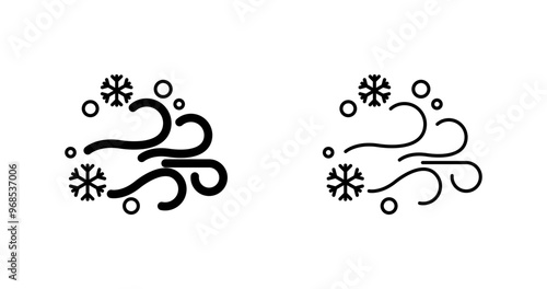 Blizzard Vector Icon