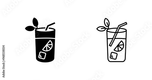 Mojito Vector Icon