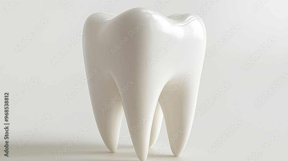 3d render of a single tooth isolated on a white background 3d render of a single tooth isolated on a white background