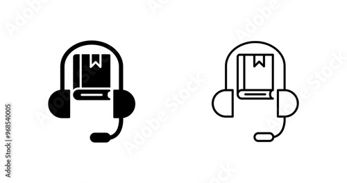 Audio Book Vector Icon