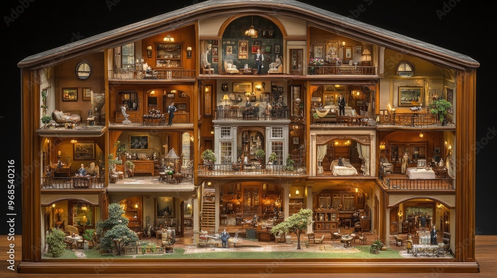 Clue game board, mini detective figures, rooms filled with clues, dim mystery-themed light Clue game board, mini detective figures, rooms filled with clues, dim mystery-themed light
