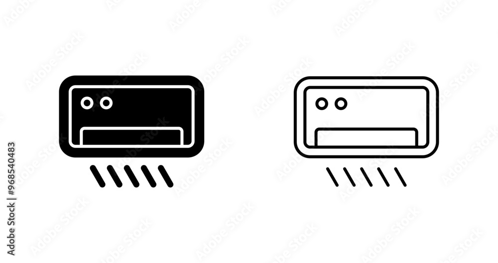 Air Conditioner Vector Icon Air Conditioner Vector Icon
