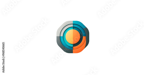 Free Download Vibrant Colorful Geometric Octagon Shapes Abstract Design for Modern Art & Digital Projects - GFXLoad