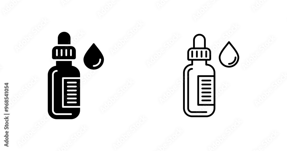 Dropper Vector Icon Dropper Vector Icon