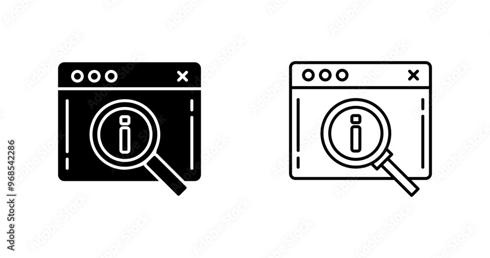 Search Vector Icon Search Vector Icon