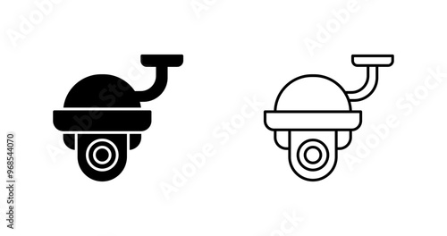 Security Camera Vector Icon