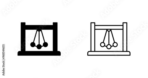 Pendulum Vector Icon photo