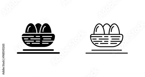 Wallpaper Mural Eggs Vector Icon Torontodigital.ca