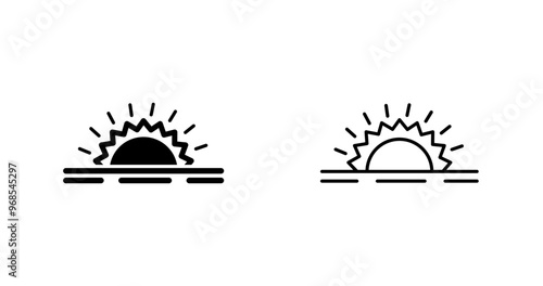 Sunshine Vector Icon