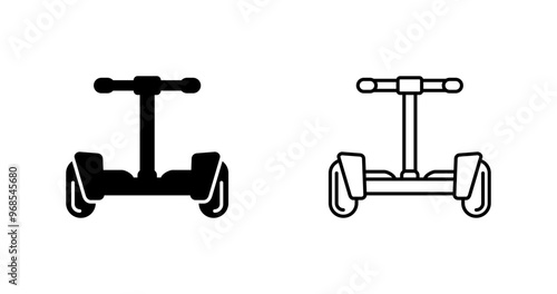 Hoverboard Vector Icon