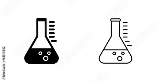 beaker Vector Icon