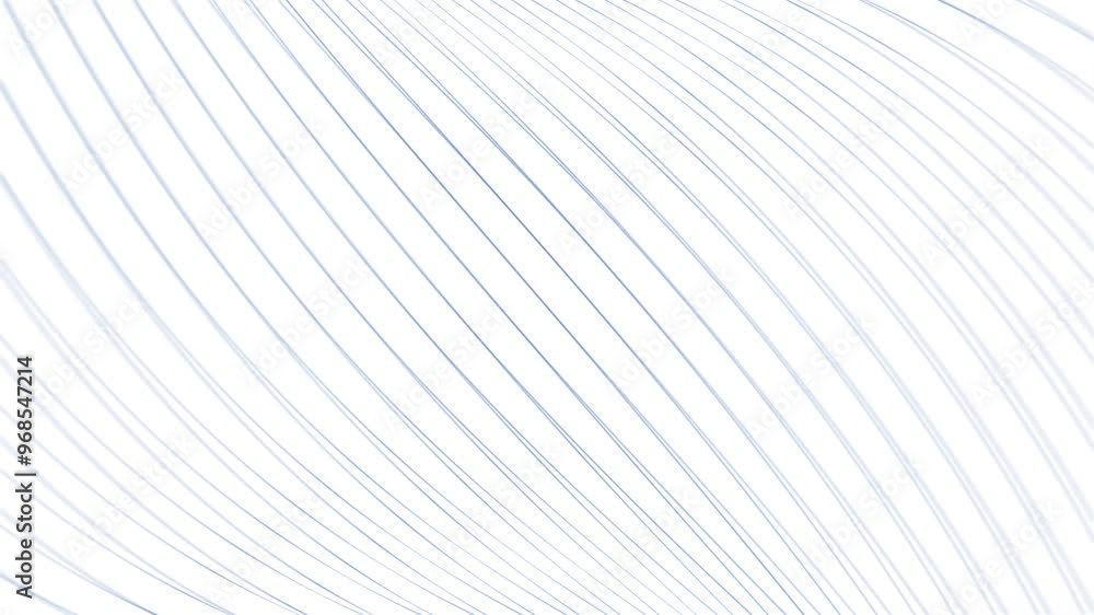 Abstract blue lines pattern loop motion on white background. Abstract blue lines pattern loop motion on white background.