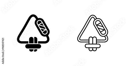 Carabiner Vector Icon