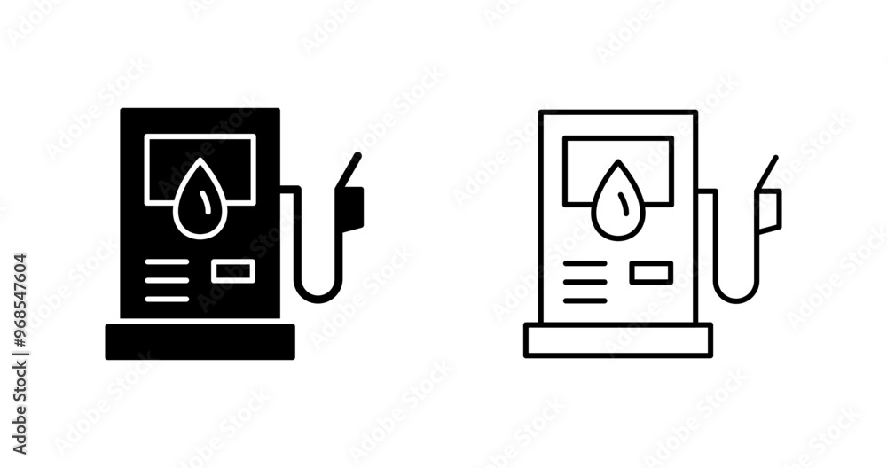 Petrol Pump Vector Icon Petrol Pump Vector Icon