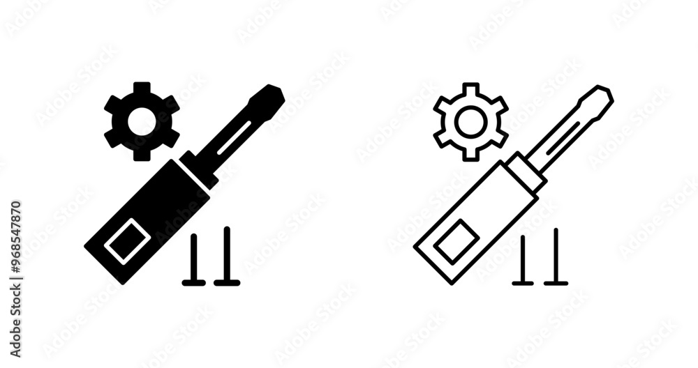 Obraz premium Gear Vector Icon