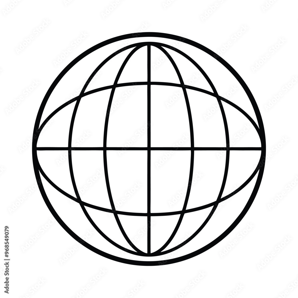 Earth Outline Drawing Design Vector Illustration Clipart Eps Earth Outline Drawing Design Vector Illustration Clipart Eps
