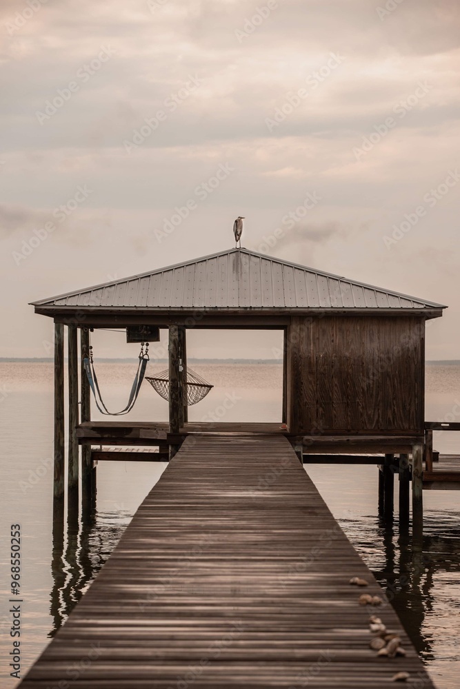 Fototapeta premium pier on the beach