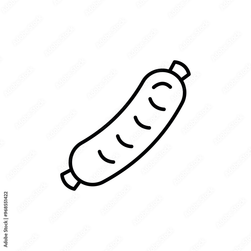 Sausage icon. Simple sausage icon for social media, app, and web design. Vector illustration. Sausage icon. Simple sausage icon for social media, app, and web design. Vector illustration.