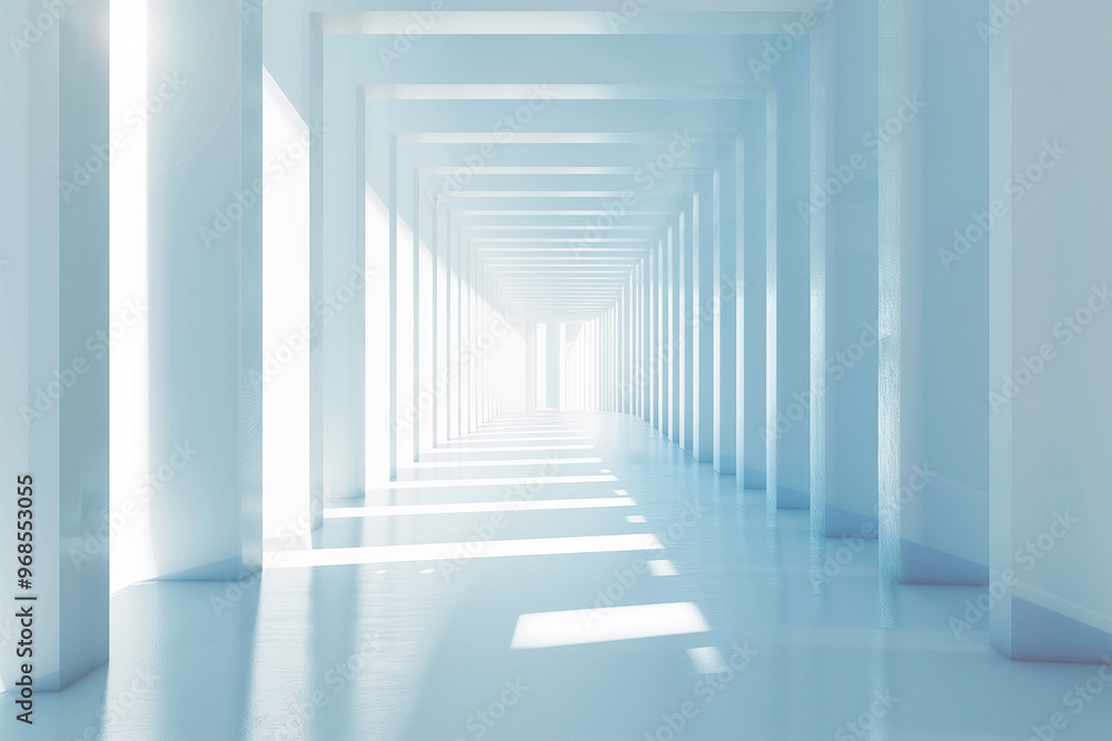 Futuristic 3D Virtual Space Background Futuristic 3D Virtual Space Background