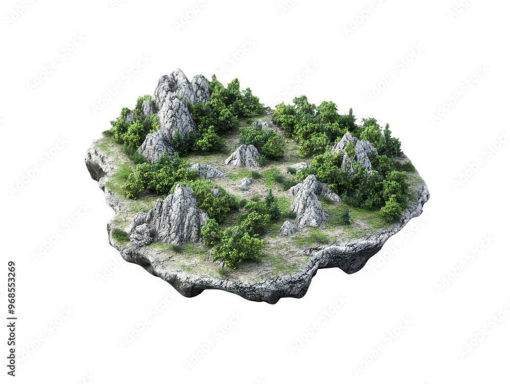 Obraz premium 3d island 