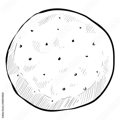 biscuits handdrawn illustration