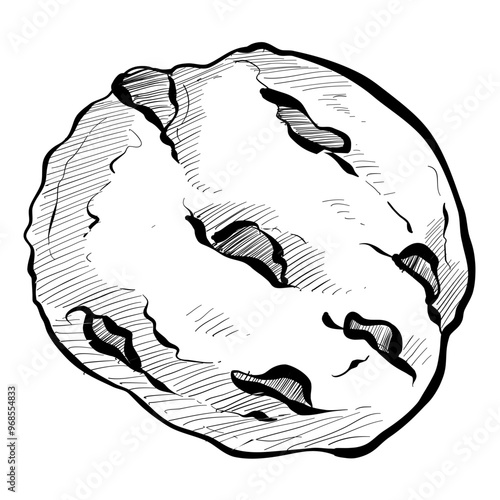 biscuits handdrawn illustration