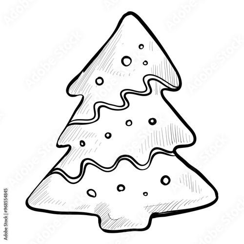 biscuits handdrawn illustration