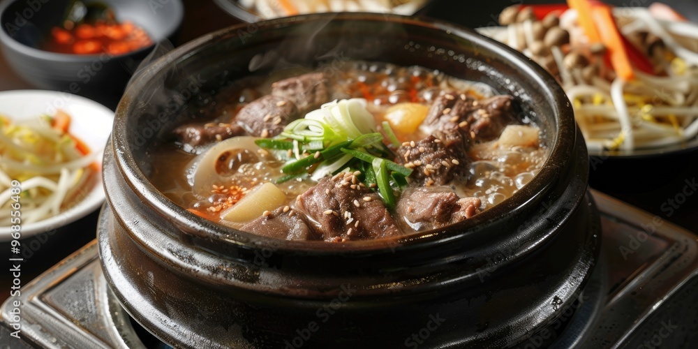 Beef Bone Soup gomtang beef hot pot Beef Bone Soup gomtang beef hot pot