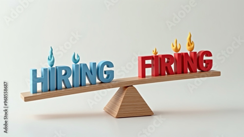 Balancing Hiring and Firing Concept