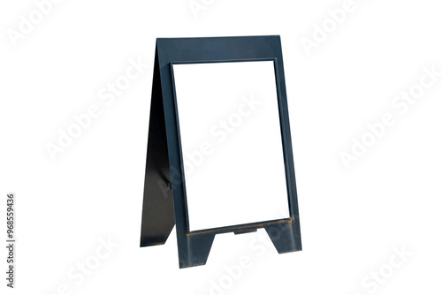 Wallpaper Mural Advertising stand banners mockup, Mock up of a standing poster, Blank wood frame outdoor stand mockup poster display Torontodigital.ca