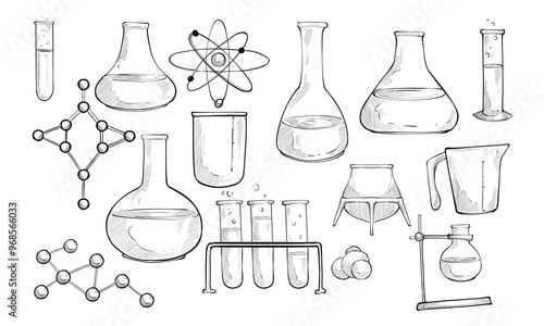 pharmaceutical handdrawn collection
