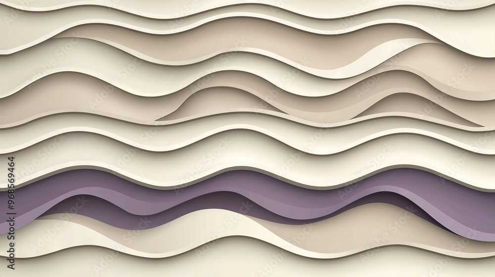 A soft-focus background featuring wavy patterns in purples, whites, beiges, and light beiges on a muted canvas A soft-focus background featuring wavy patterns in purples, whites, beiges, and light beiges on a muted canvas