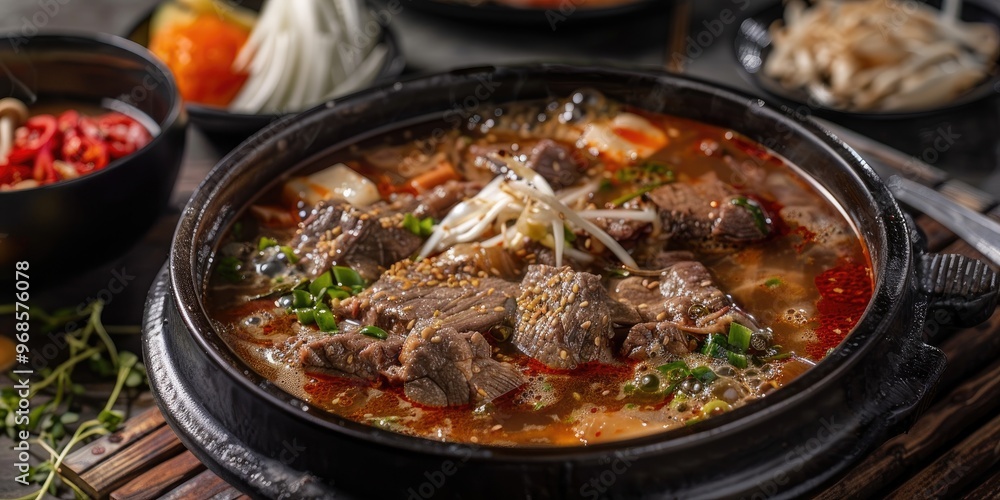 Beef Bone Soup gomtang beef hot pot Beef Bone Soup gomtang beef hot pot