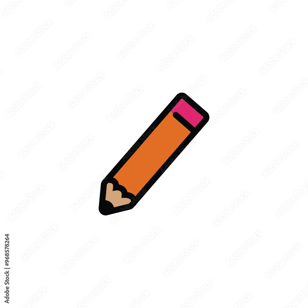 Pencil icon stock vector illustration Pencil icon stock vector illustration
