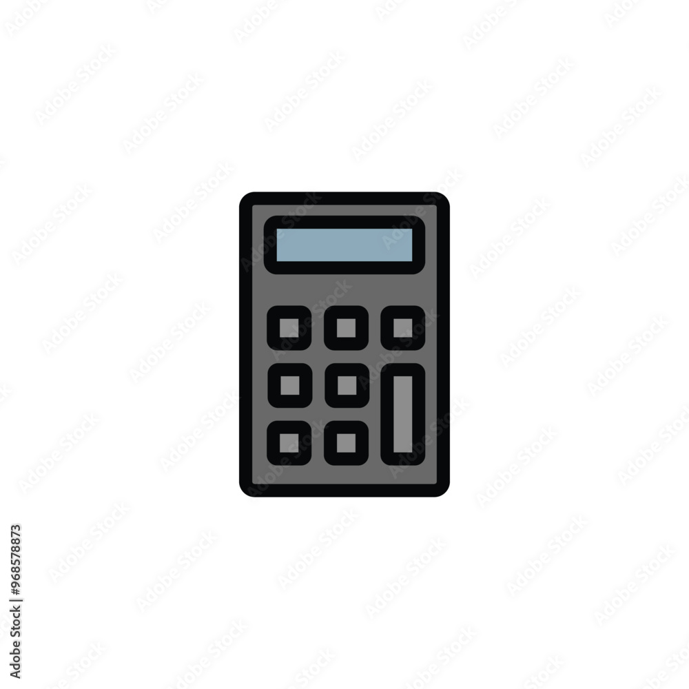 Calculator icon stock vector illustration Calculator icon stock vector illustration