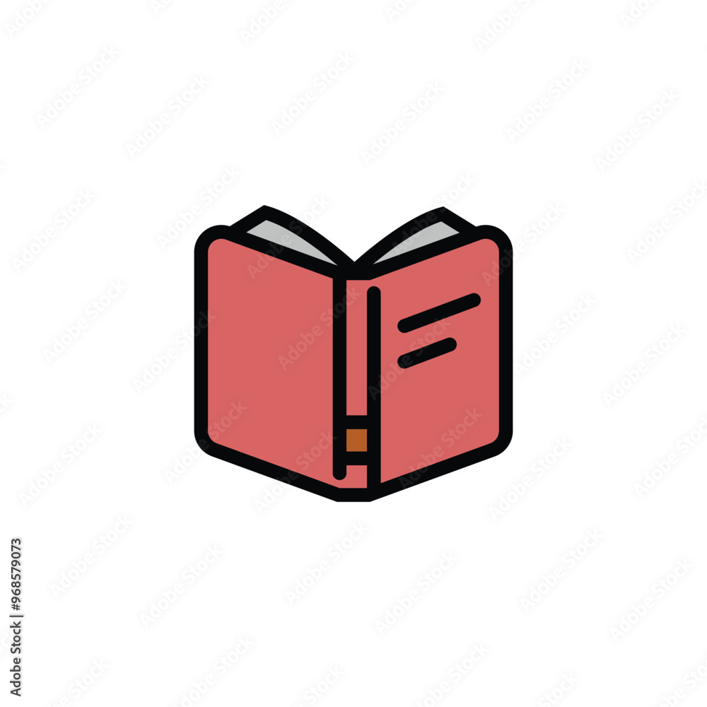 Textbook icon stock vector illustration Textbook icon stock vector illustration