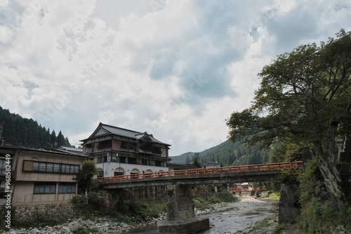 天川村 洞川温泉 風景