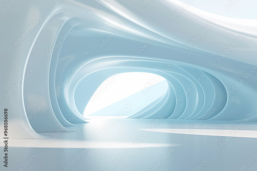Futuristic 3D Virtual Space Background Futuristic 3D Virtual Space Background