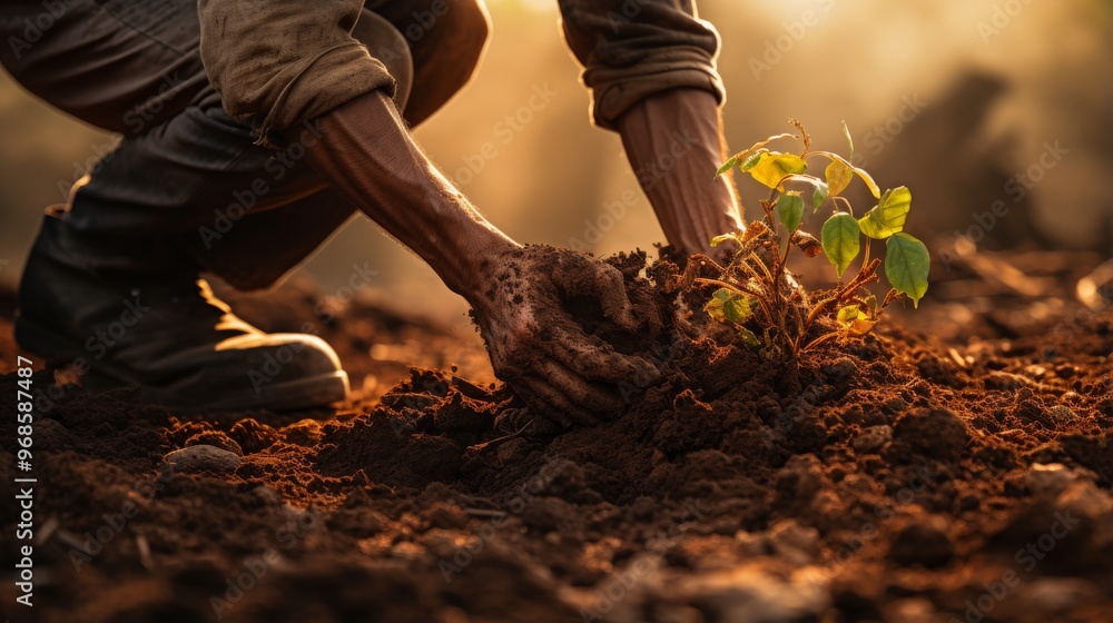 Obraz premium World Soil Day 5 December Generative AI