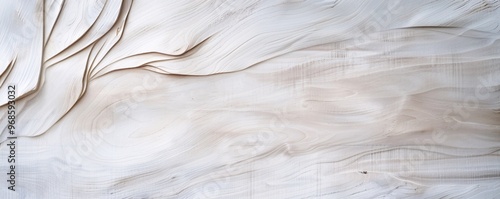 Wallpaper Mural Smooth ash wood texture background with a light, neutral tone and subtle grain, ideal for minimalist and contemporary designs with ample copyspace. Torontodigital.ca