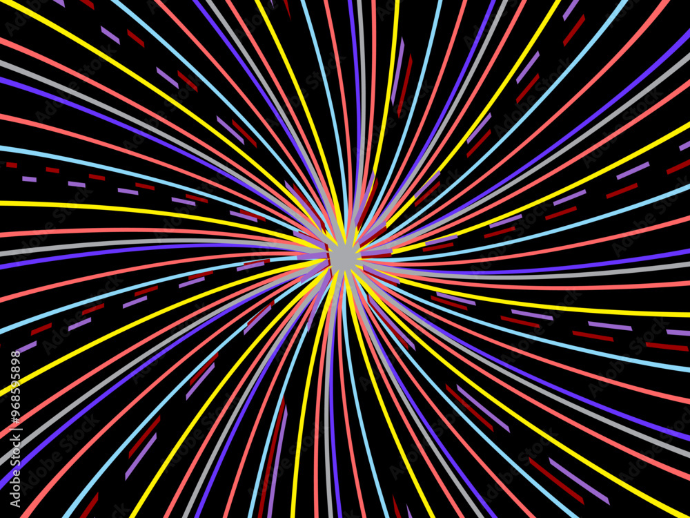 Groovy Hippie 70s background. Waves, vortices, swirl patterns. Twisted and distorted vector texture in trendy retro psychedelic style. Y2k aesthetic. Rainbow round. Groovy Hippie 70s background. Waves, vortices, swirl patterns. Twisted and distorted vector texture in trendy retro psychedelic style. Y2k aesthetic. Rainbow round.