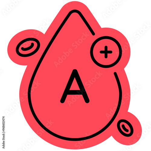 Blood type A with Rhesus Positive