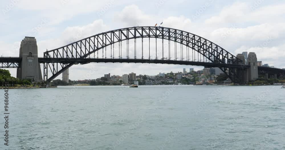 Sydney Harbour Bridge, one of the landmarks of Sydney, Australia. Sydney Harbour Bridge, one of the landmarks of Sydney, Australia.