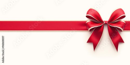 ribbon and gift bow