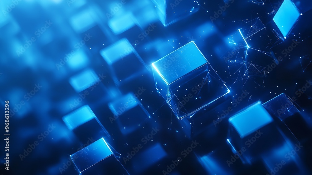 Abstract Technological Background with Various Tech Elements Abstract Technological Background with Various Tech Elements