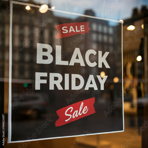 Black Friday sale signage d...