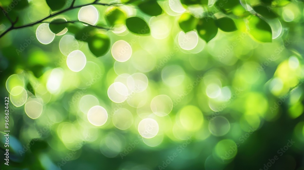 Blurred green bokeh background with soft, out-of-focus circular light patterns, evoking a natural, peaceful environment. Blurred green bokeh background with soft, out-of-focus circular light patterns, evoking a natural, peaceful environment.