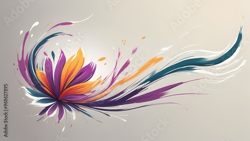 abstract colorful gradient background design wallpaper