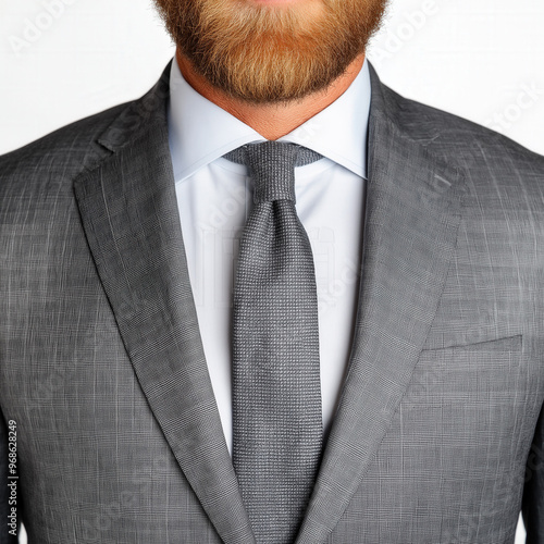 Tough Man Suit Isolated