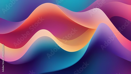 abstract colorful gradient background design wallpaper